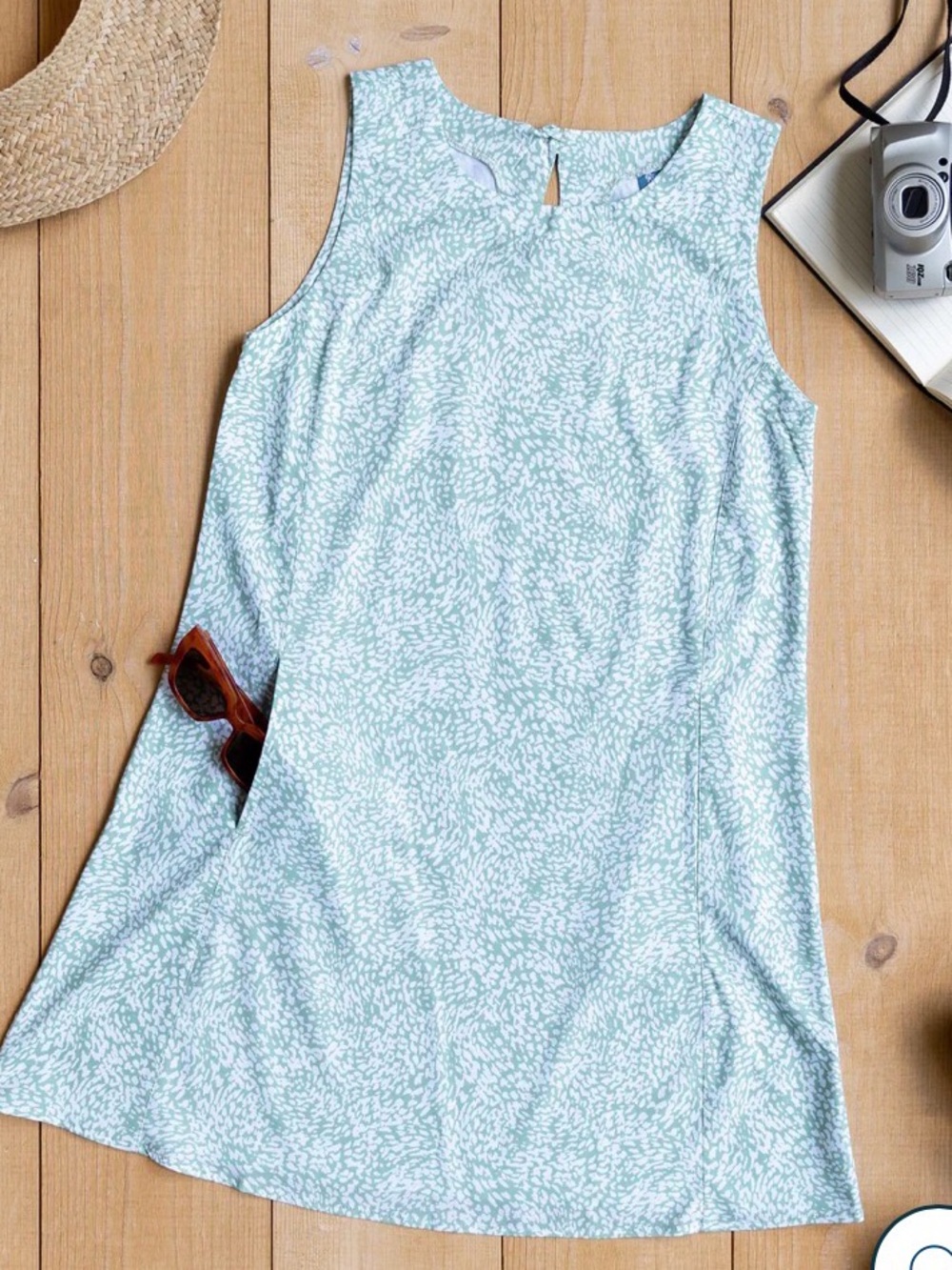 RipSkirt Hawaii - Sundress - Short in Mist